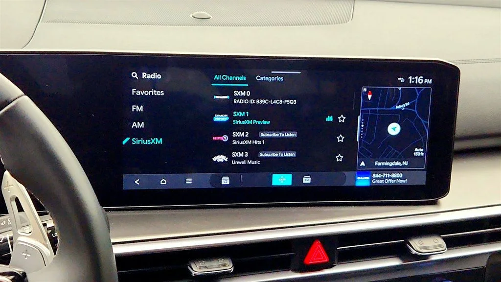 Used 2025 Mineral Blue Kia EX AWD image 19