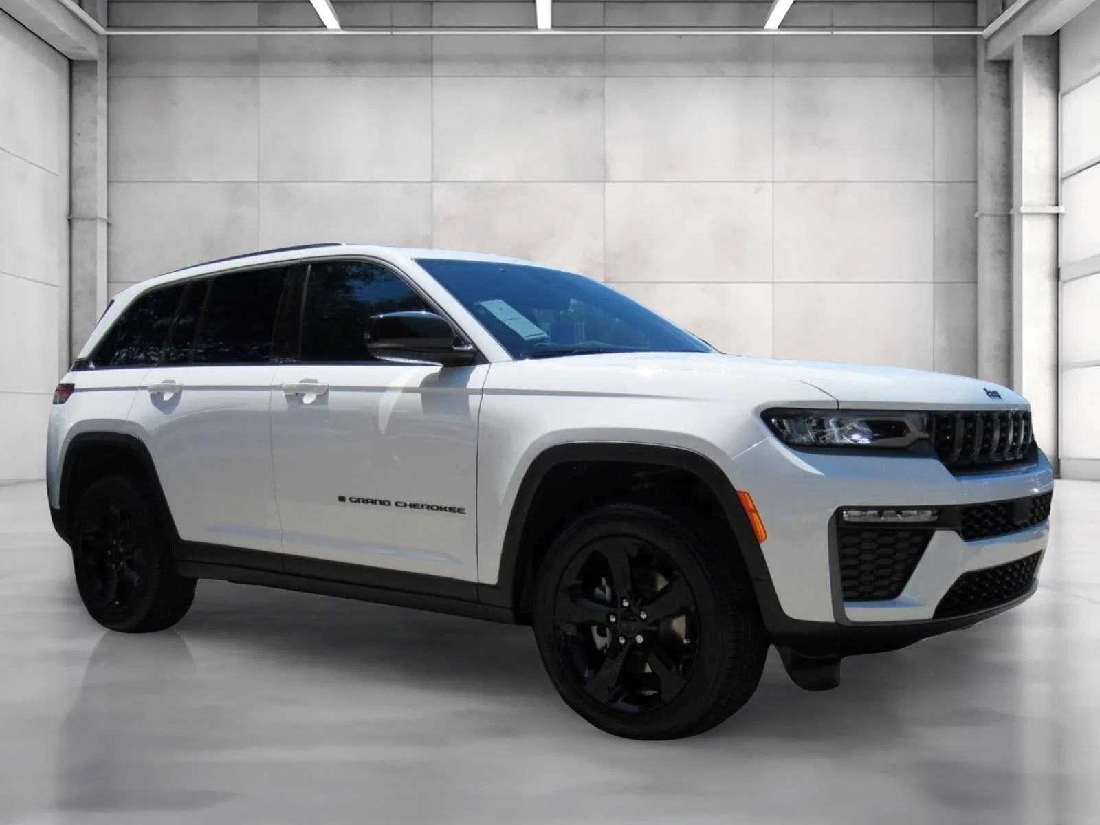 New 2026 Bright White Clear-Coat Exterior Paint Jeep Limited image 1