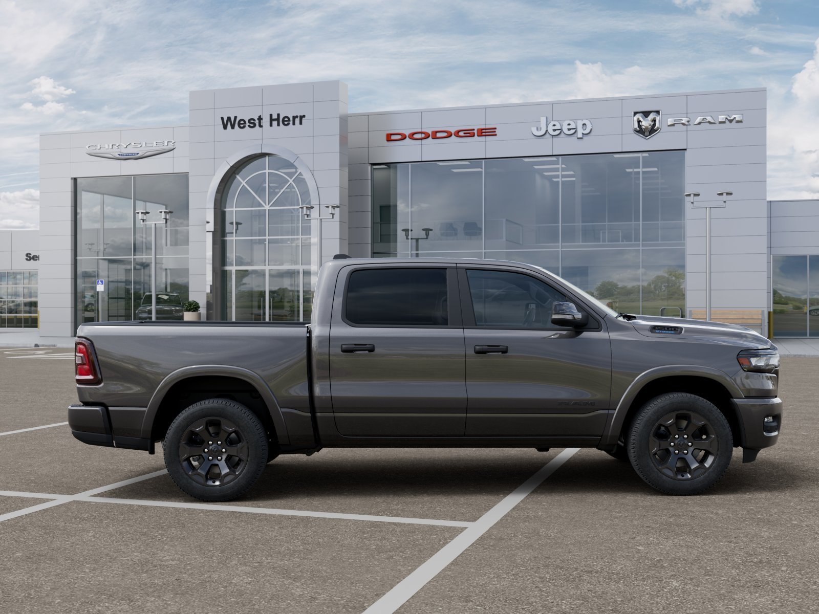 New 2026 Granite Crystal Metallic Clearcoat RAM Big Horn image 21