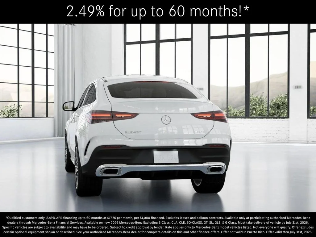 New 2026 Polar White Mercedes-Benz GLE 450 image 26