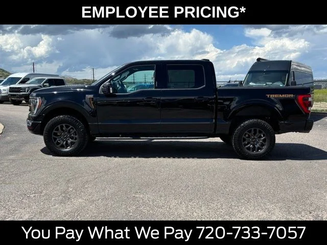 Used 2021 Black Ford Tremor image 2