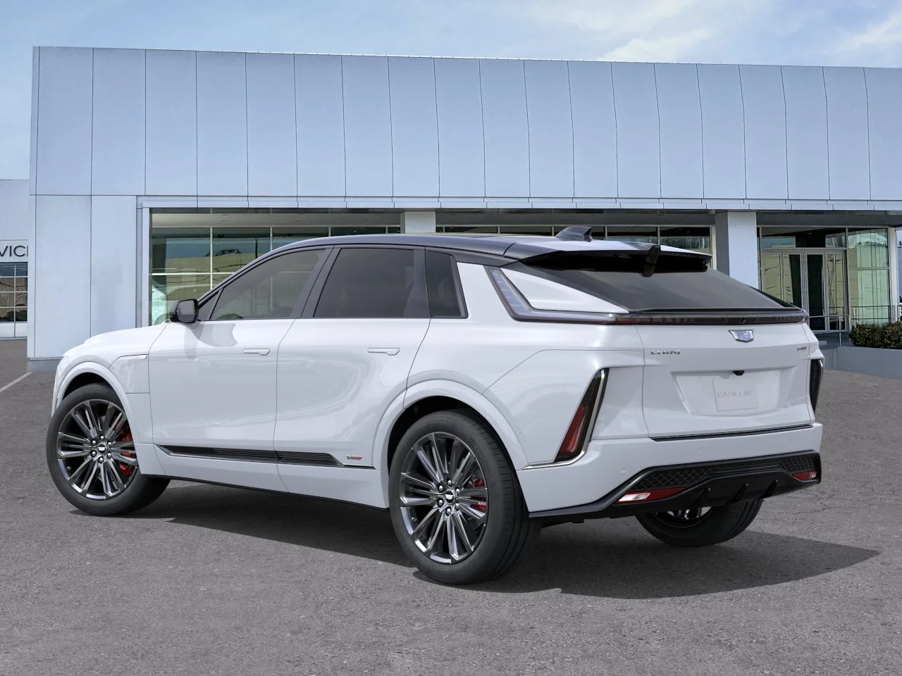 New 2027 Vibrant White Tricoat Cadillac LYRIQ-V Premium image 28