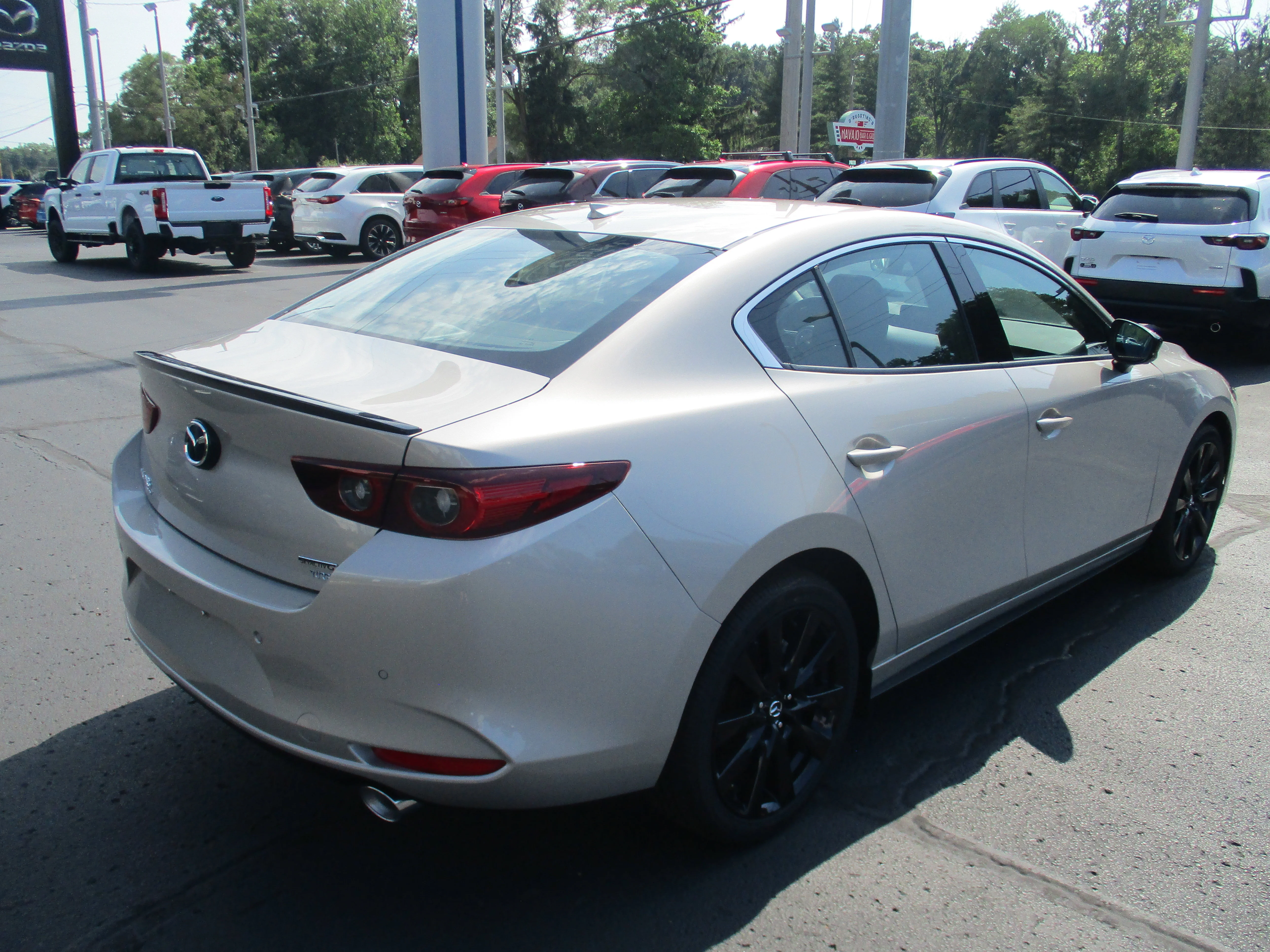 New 2025 Platinum Quartz Metallic Mazda 2.5 Turbo Premium Plus AWD image 6
