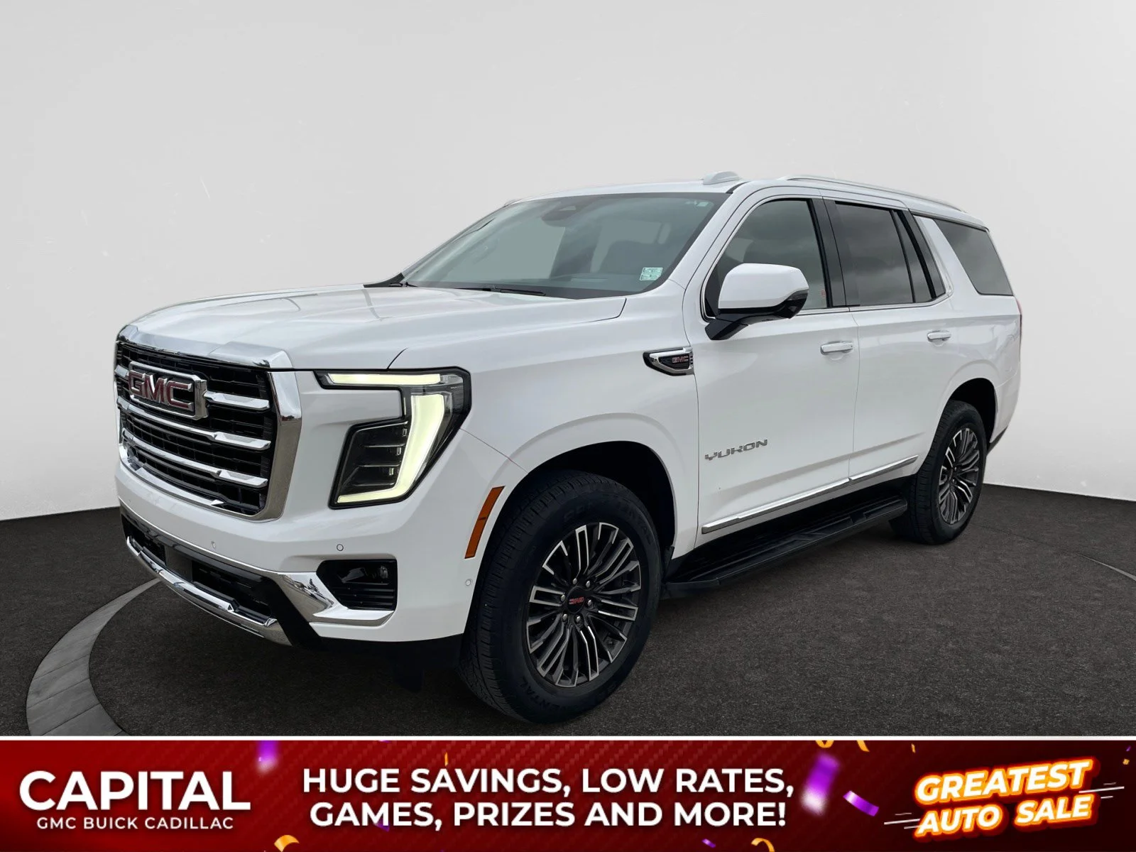 Used 2026 Summit White GMC Elevation 4WD Leather Sunroof Super Cruise Rear Media image 1