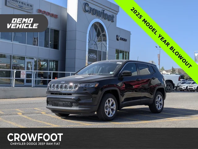 2025 Jeep Compass Sport - - 4X4 - 4.99% O.A.C - Heated Seats & More!