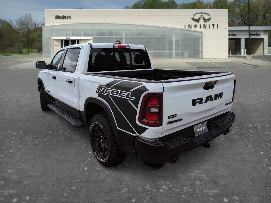 Used 2026 Bright White Clearcoat Ram Rebel image 5