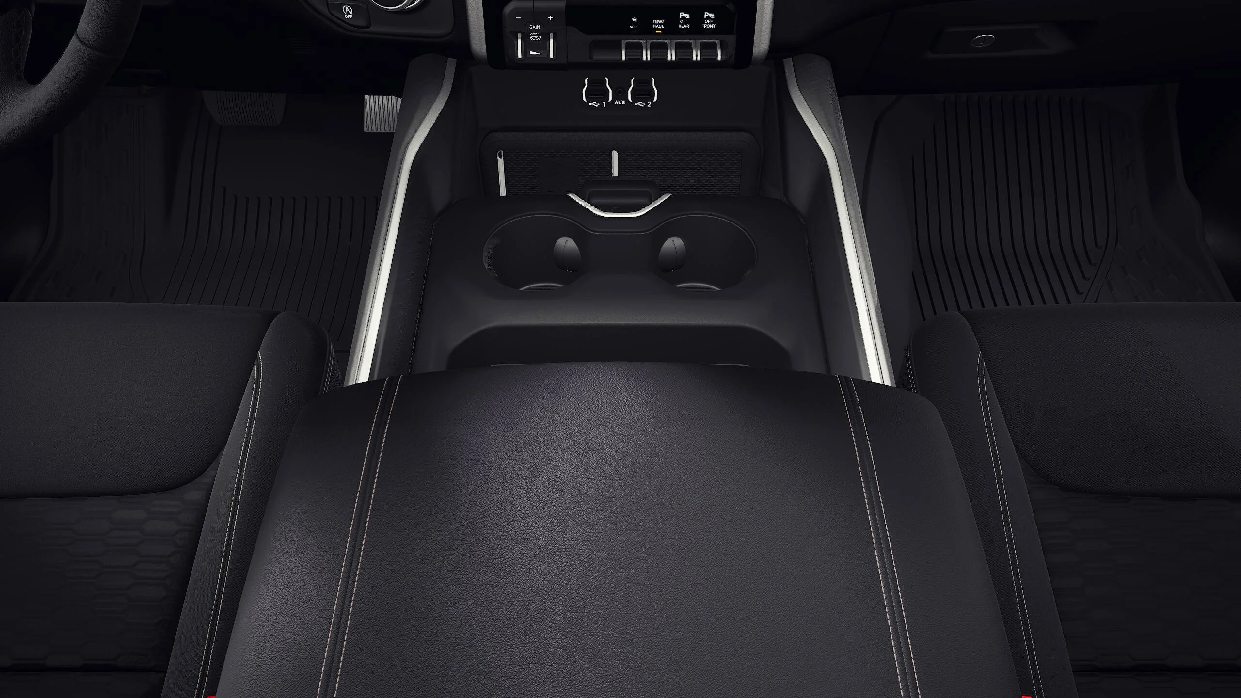 New 2027 Diamond Black Crystal Pearl-Coat Exterior Paint RAM BIG HORN image 16