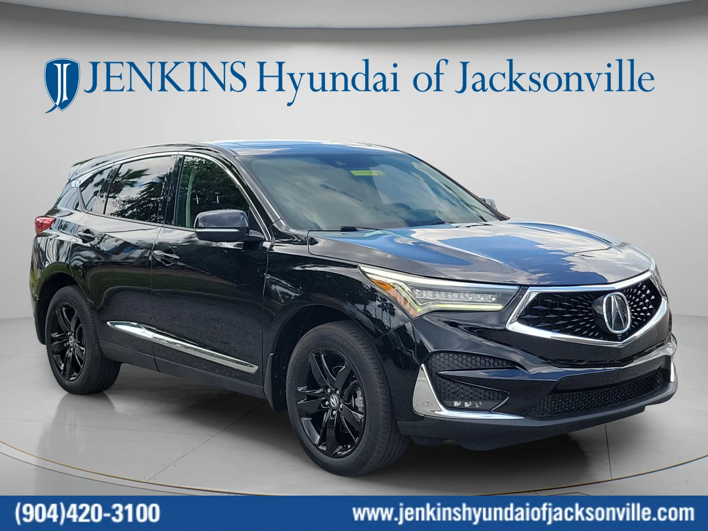 Used 2021 Black Pearl Acura w/Advance Package image 1