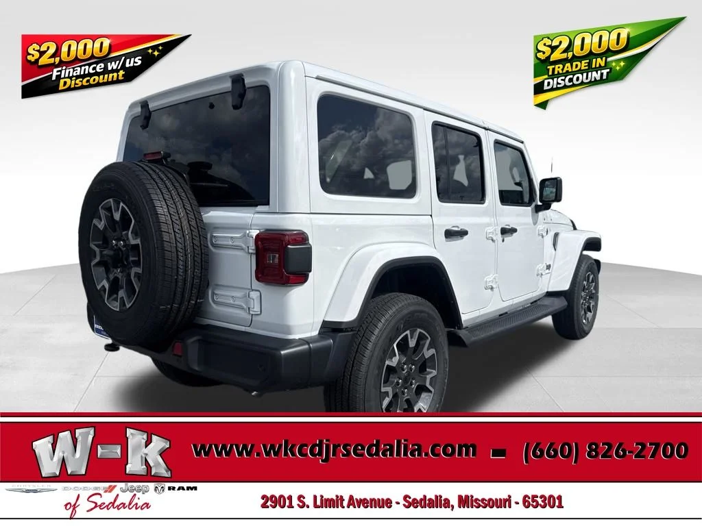 New 2026 White Jeep Sahara image 6