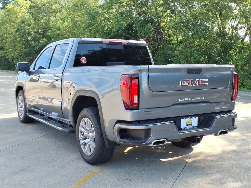 Used 2021 Satin Steel Met GMC 4WD Denali Crew Cab image 3
