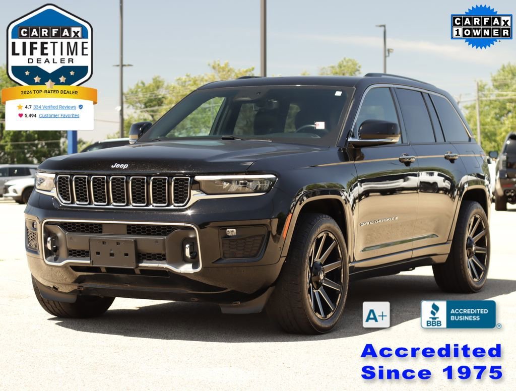 Used 2022 Black Jeep Overland 4x4 image 3
