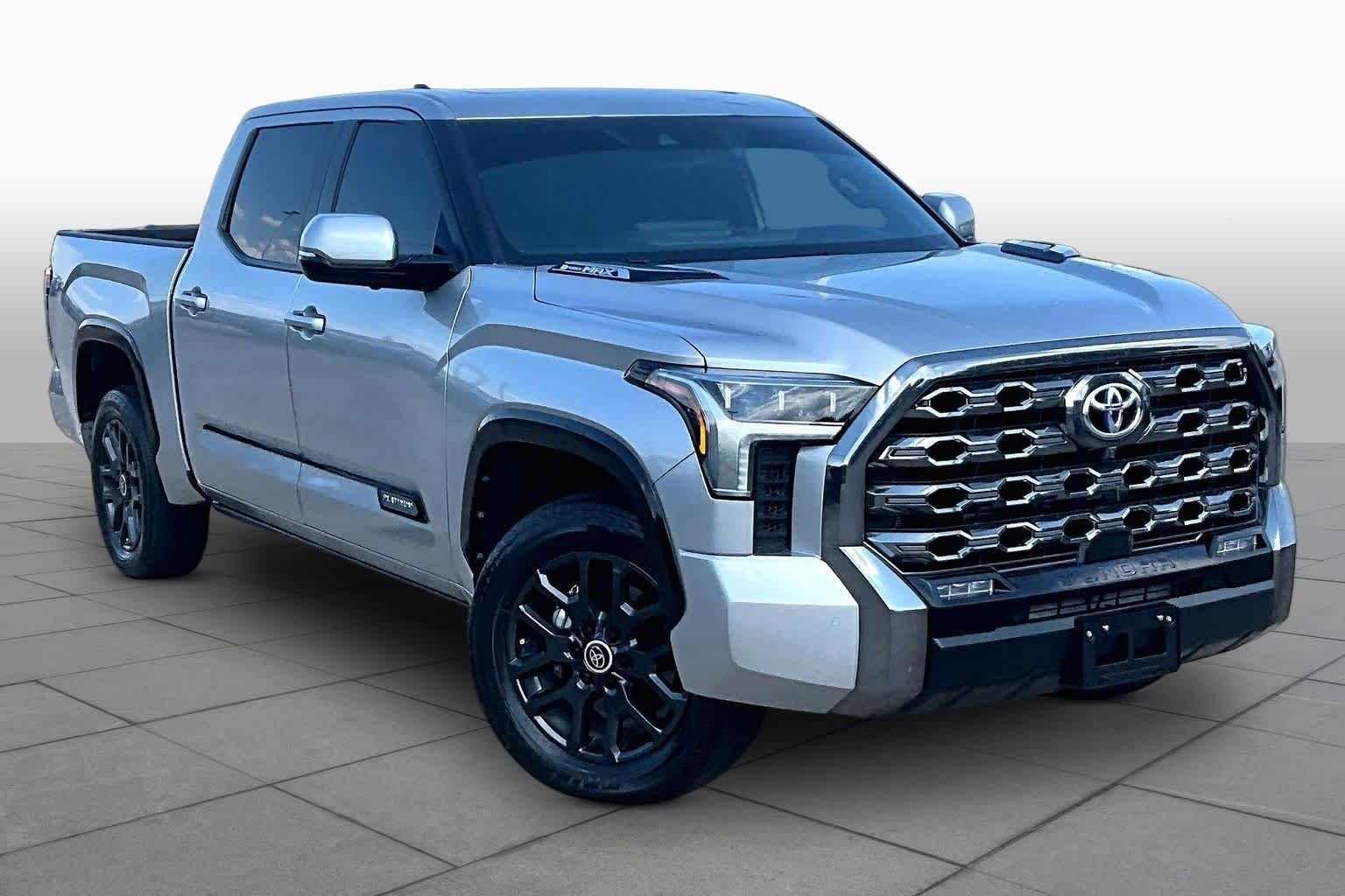 Used 2024 Celestial Silver Metallic Toyota Platinum Hybrid image 3