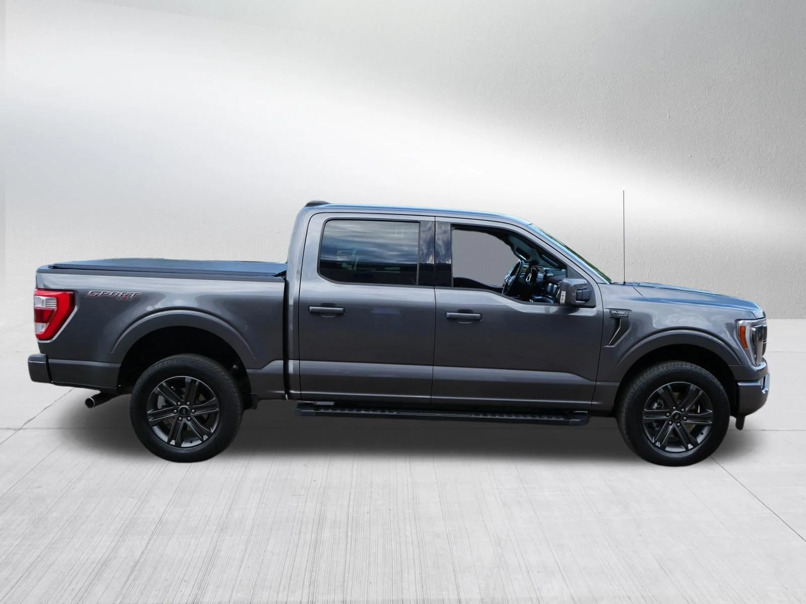 Certified Used 2023 Carbonized Gray Metallic Ford LARIAT image 8