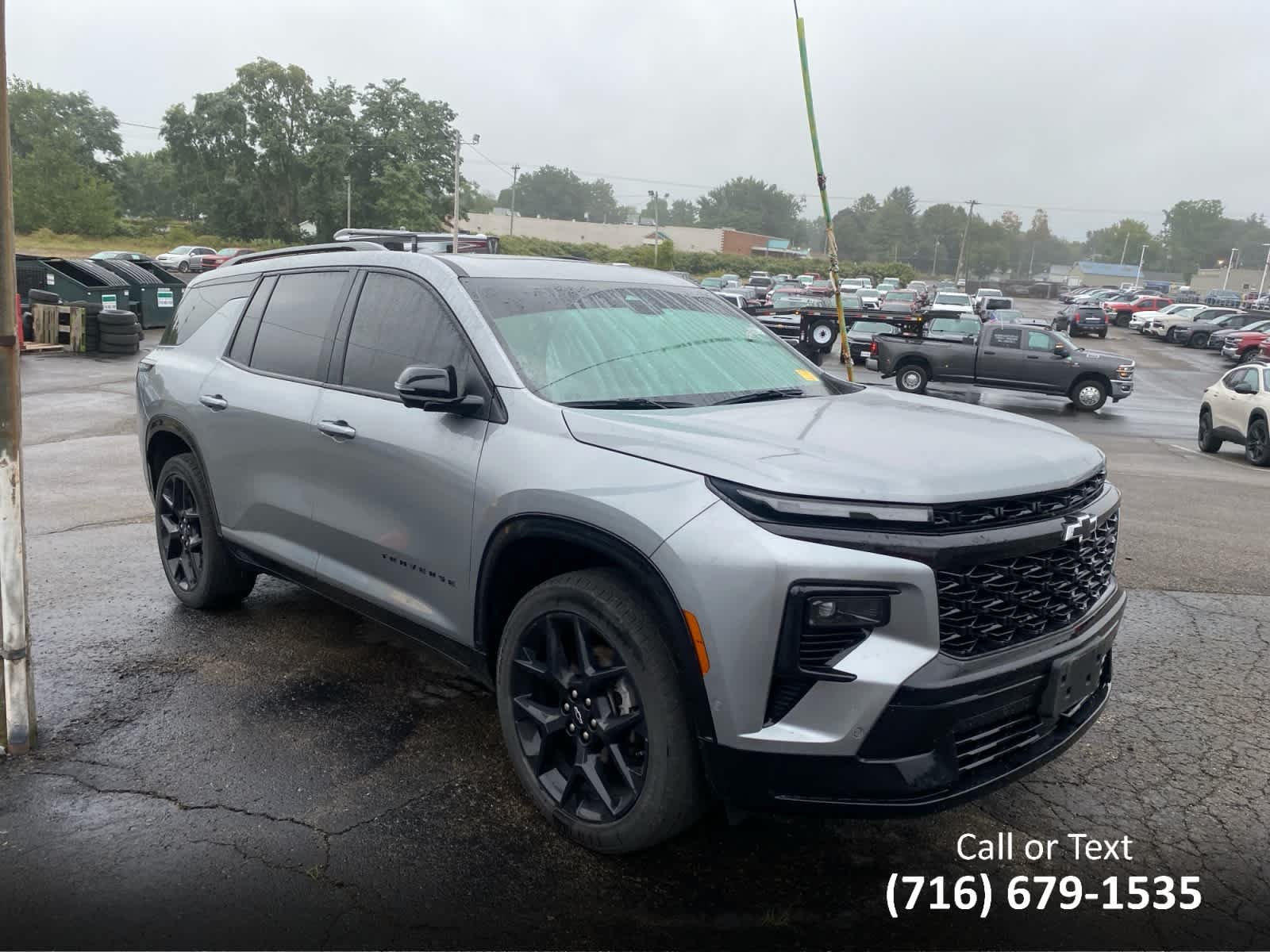 Used 2024 Sterling Gray Metallic Chevrolet AWD RS image 3