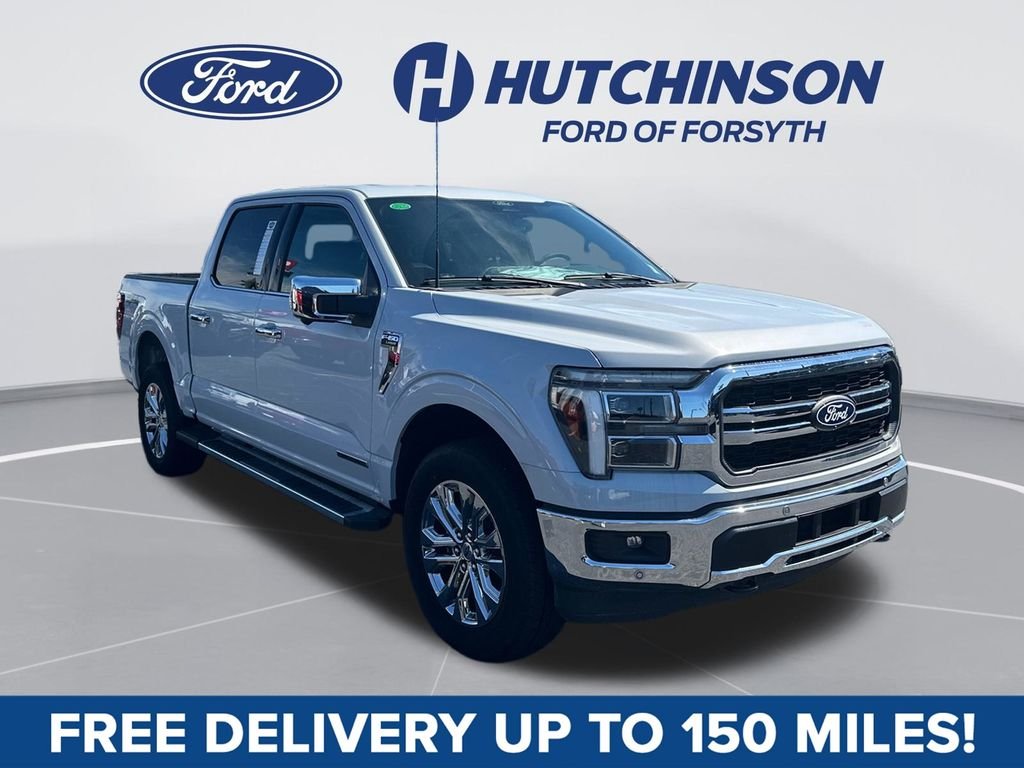 New 2025 White Ford Lariat image 1