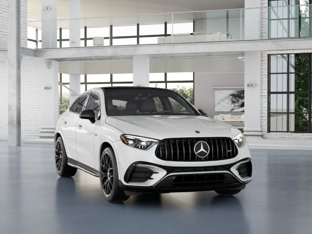 New 2027 MANUFAKTUR Moonlight White Metallic Mercedes-Benz AMG® GLC 53 4MATIC+ Coupe image 51