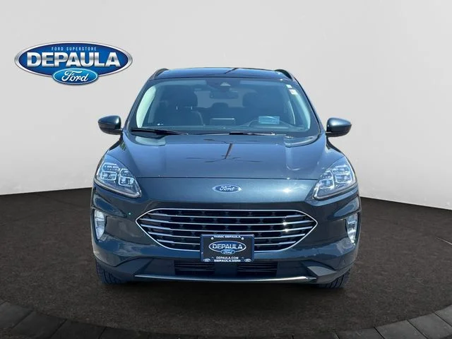 Certified Used 2022 Blue Ford Titanium image 10
