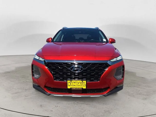 Used 2019 Lava Orange Hyundai Limited image 8