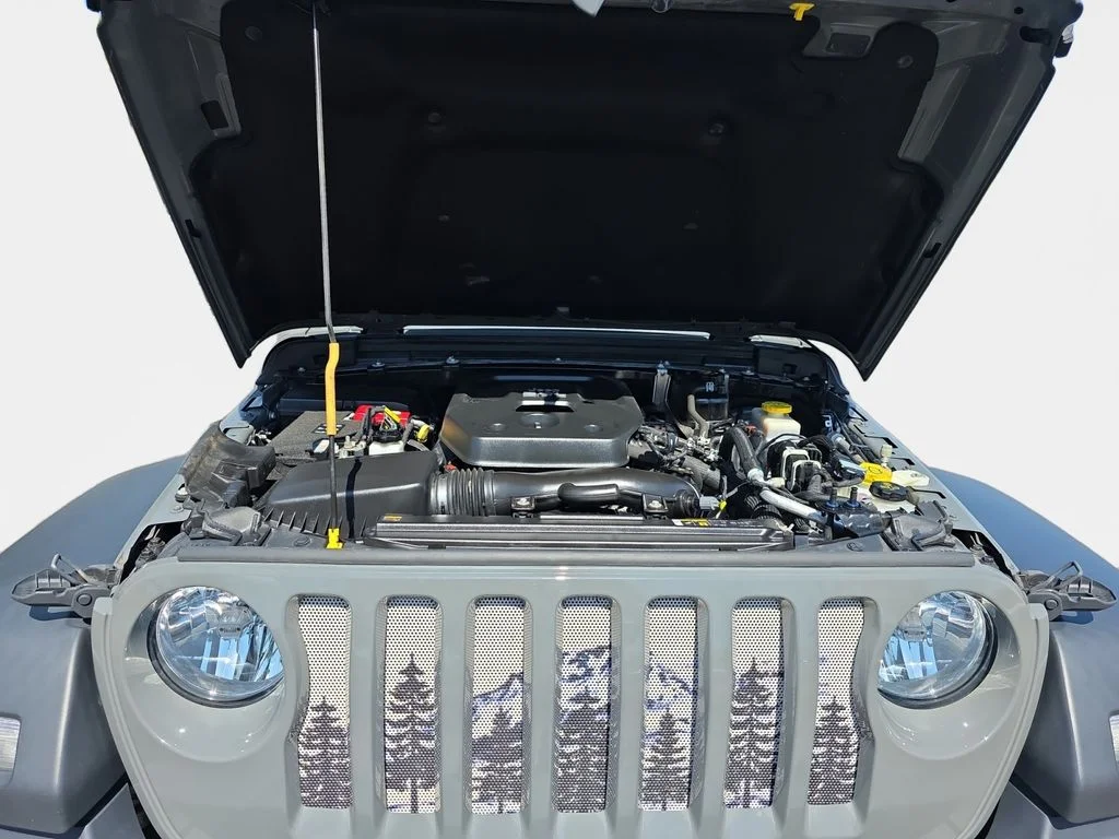 Used 2021 Sting-Gray Clearcoat Jeep Unlimited Sport image 23