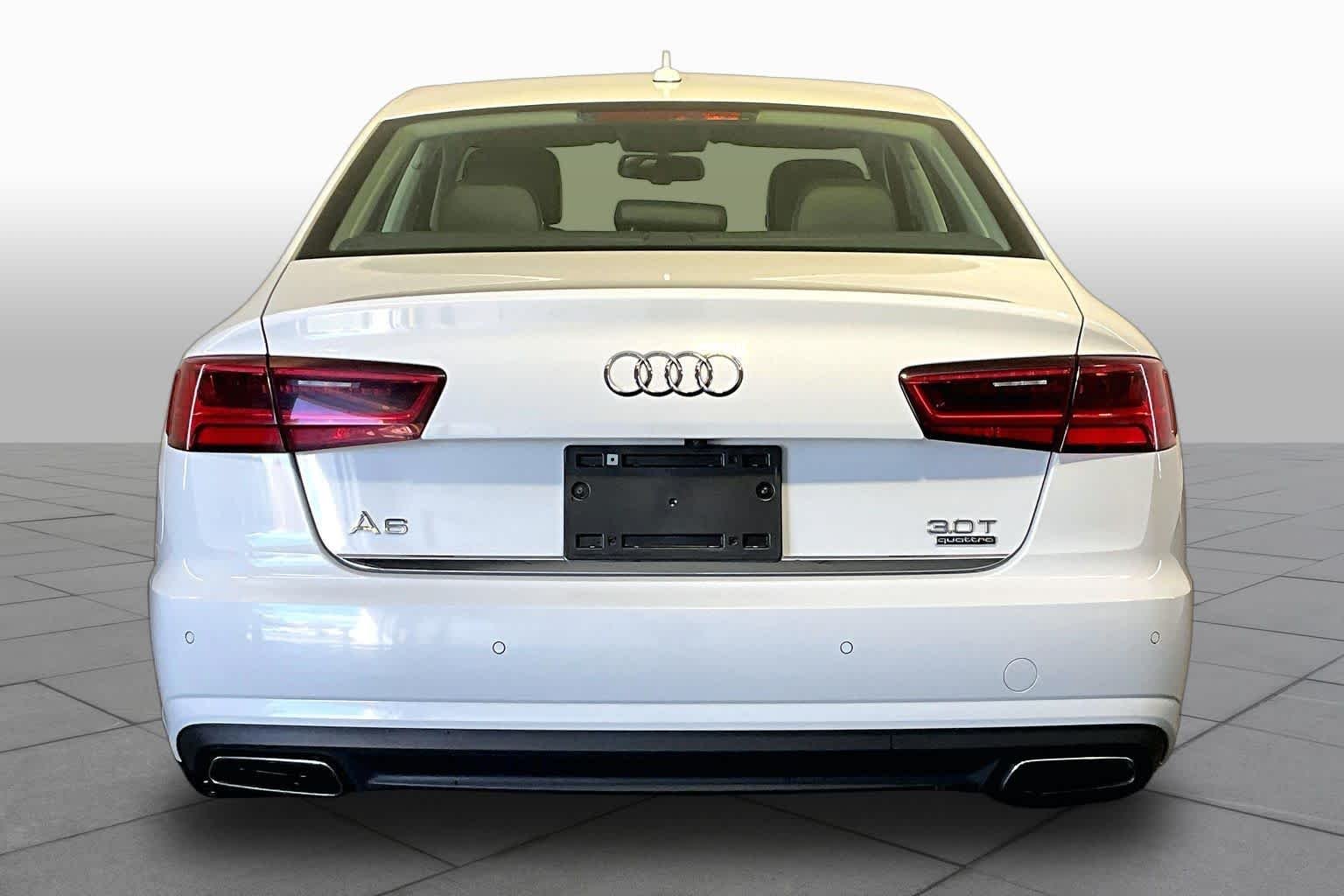 Used 2016 Glacier White Metallic Audi 3.0T Premium Plus image 4