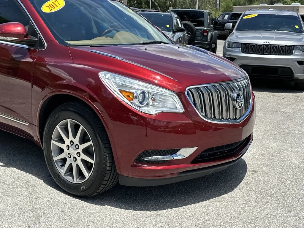 Certified Used 2017 Crimson Red Buick Leather Group image 10
