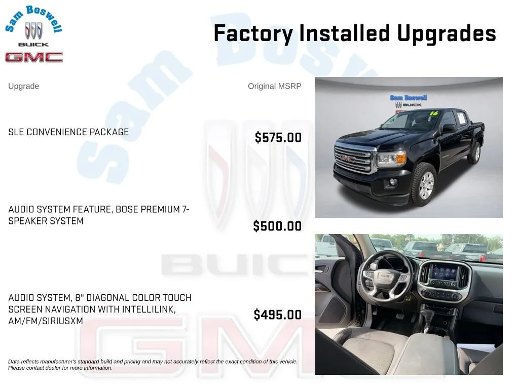 2016 GMC Canyon SLE - Photo 4