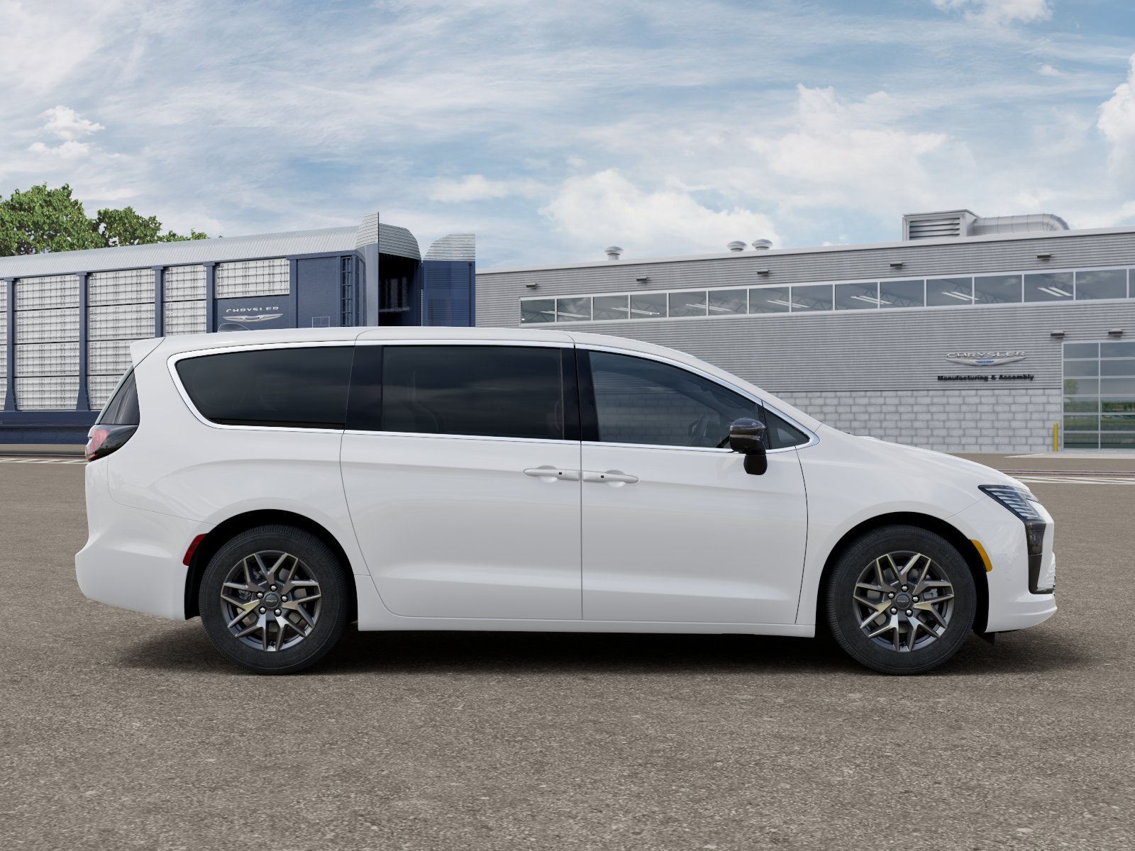 New 2027 Bright White Clear-Coat Exterior Paint Chrysler Limited image 12