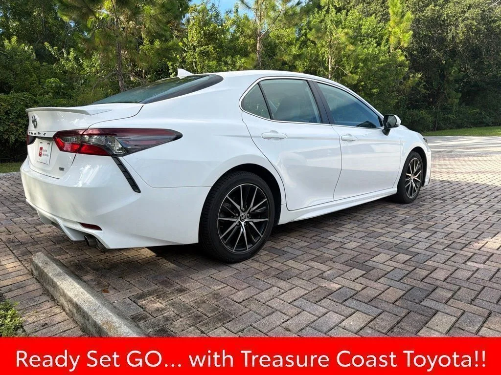 Certified Used 2023 White Toyota SE image 3
