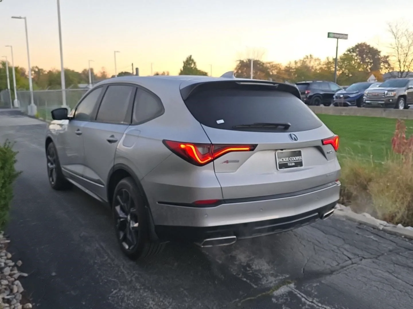 Used 2022 Lunar Silver Metallic Acura SH-AWD A-SPEC image 17