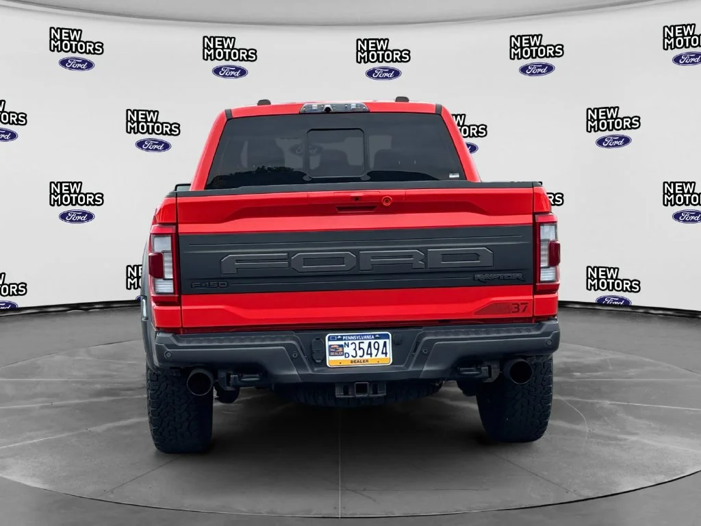 Used 2023 Orange Metallic Ford Raptor image 4
