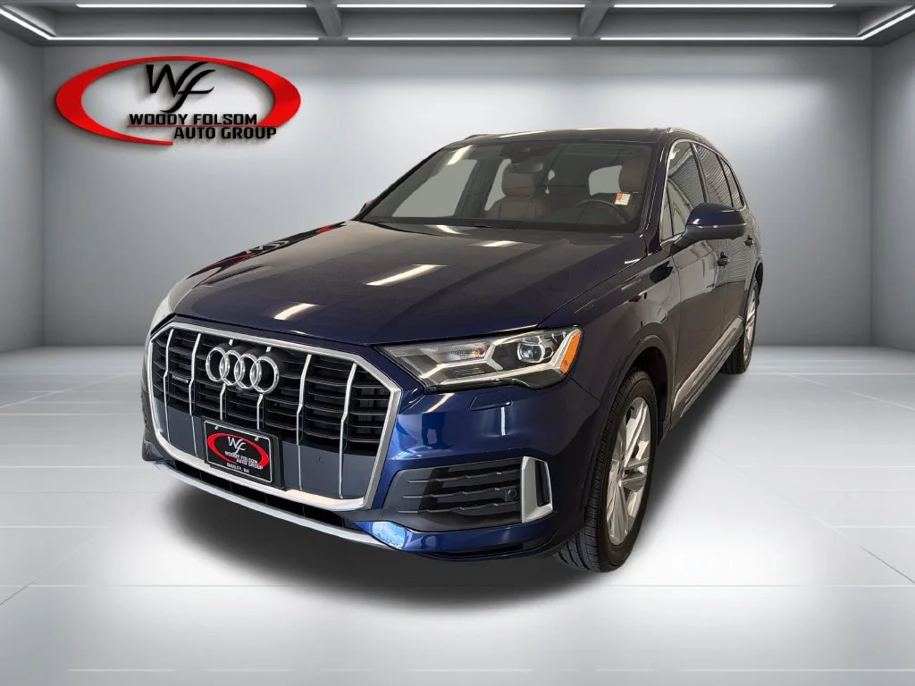 Used 2021 Blue Audi 45 Premium Plus image 2