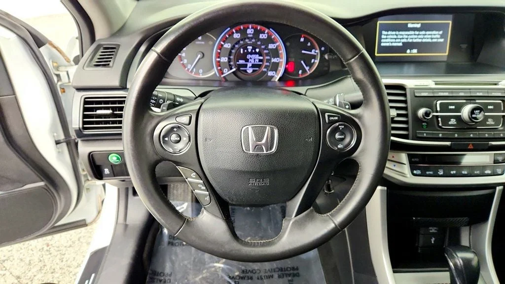 Used 2015 White Orchid Pearl Honda 4dr I4 CVT Sport image 13