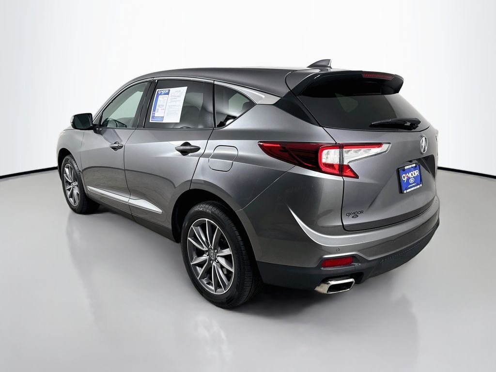 Used 2022 Liquid Carbon Metallic Acura w/Technology Package image 12