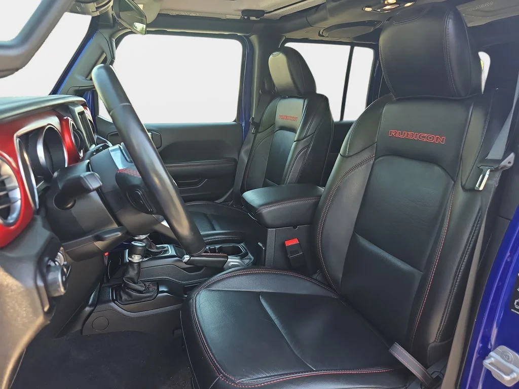 Used 2020 Blue Jeep Unlimited Rubicon image 17