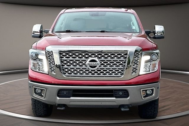 Used 2017 Red Nissan Platinum Reserve image 3