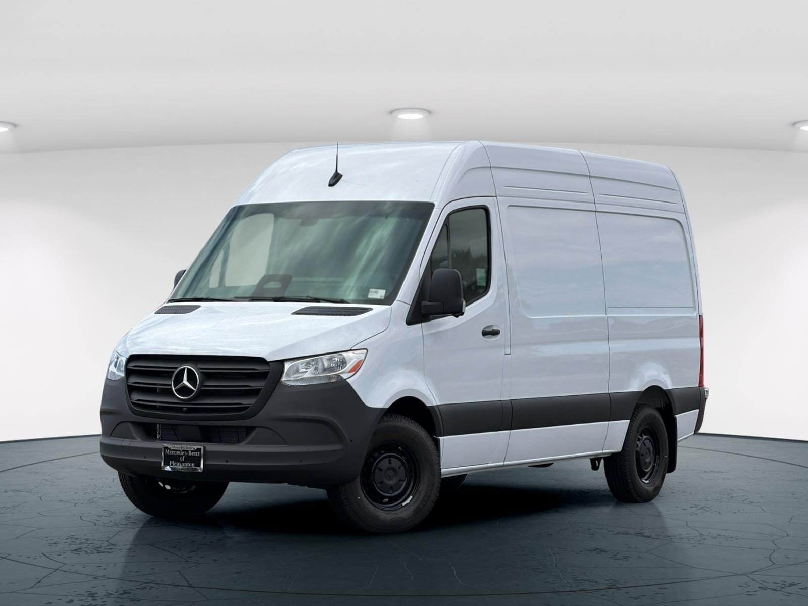New 2026 Arctic White Mercedes-Benz 2500 High Roof SO Diesel 144 WB Ranger Shelving image 2