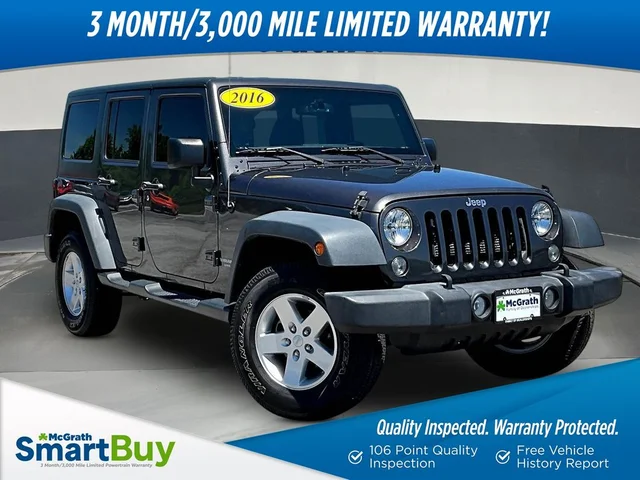 2016 Jeep Wrangler Unlimited Sport