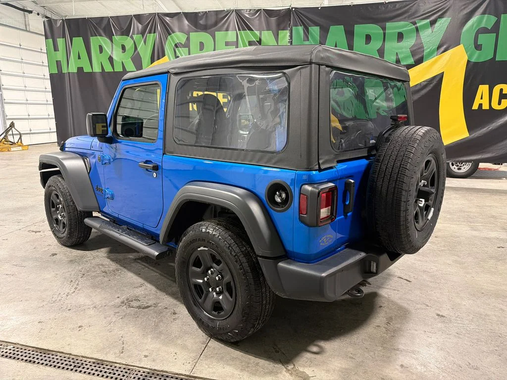 Certified Used 2025 Hydro Blue Pearlcoat Jeep Sport image 6
