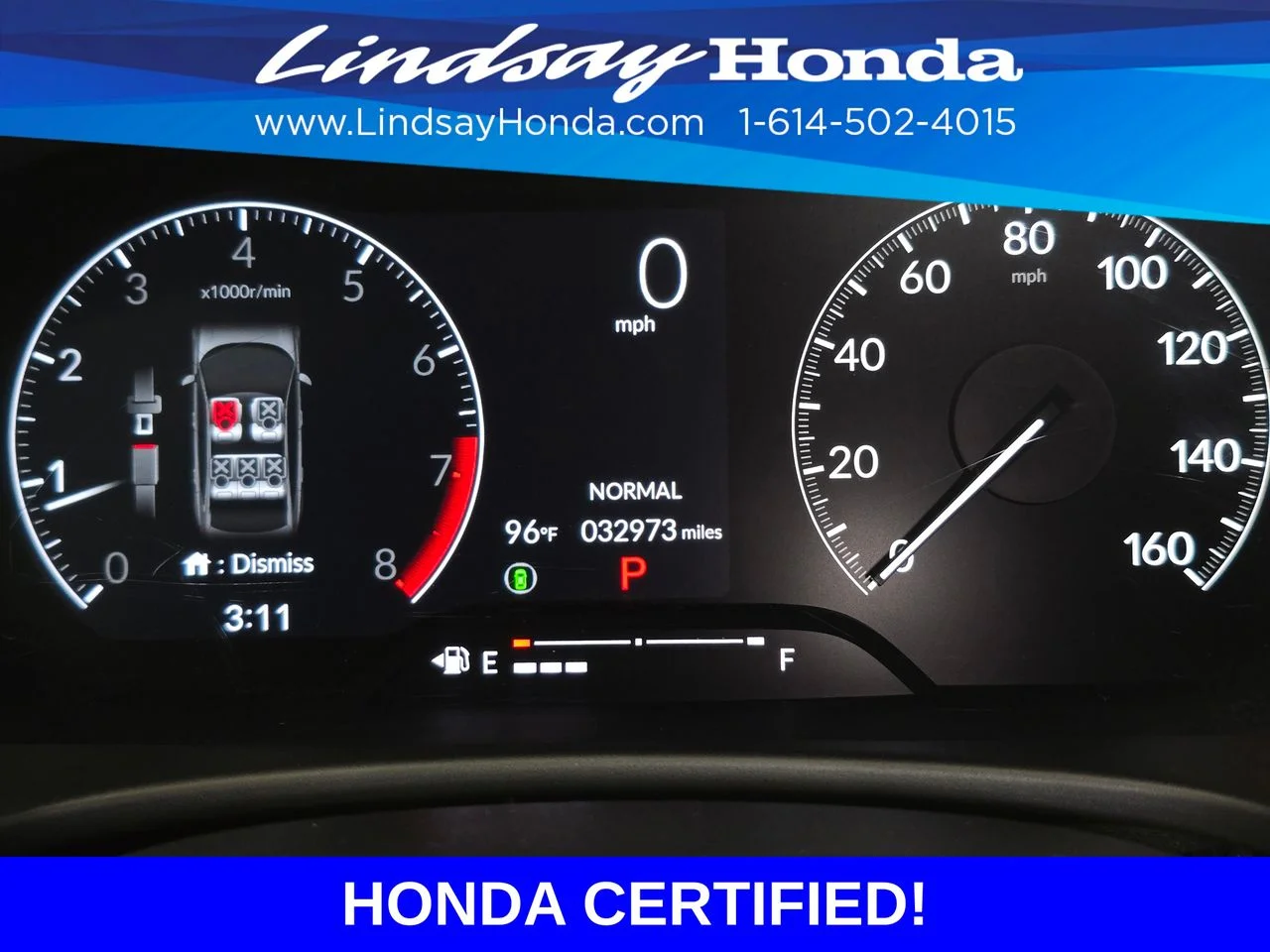 Certified Used 2023 Platinum White Pearl Honda Sport image 15
