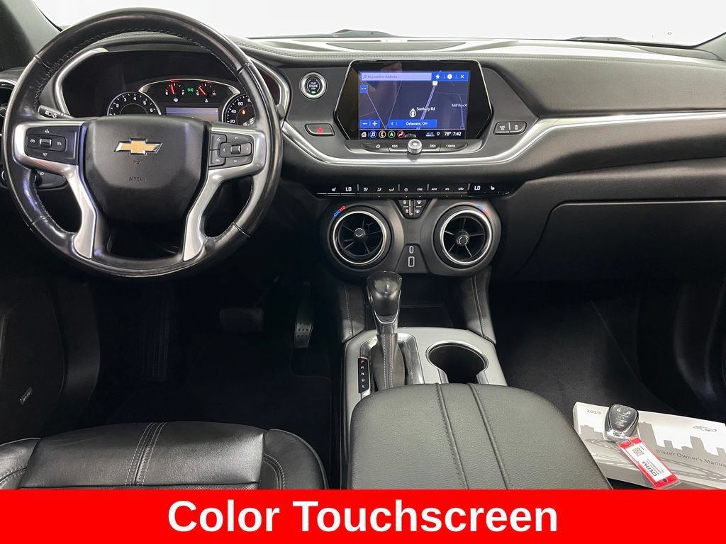Certified 2019 Chevrolet Blazer 3LT with VIN 3GNKBDRS0KS649718 for sale in Delaware, OH