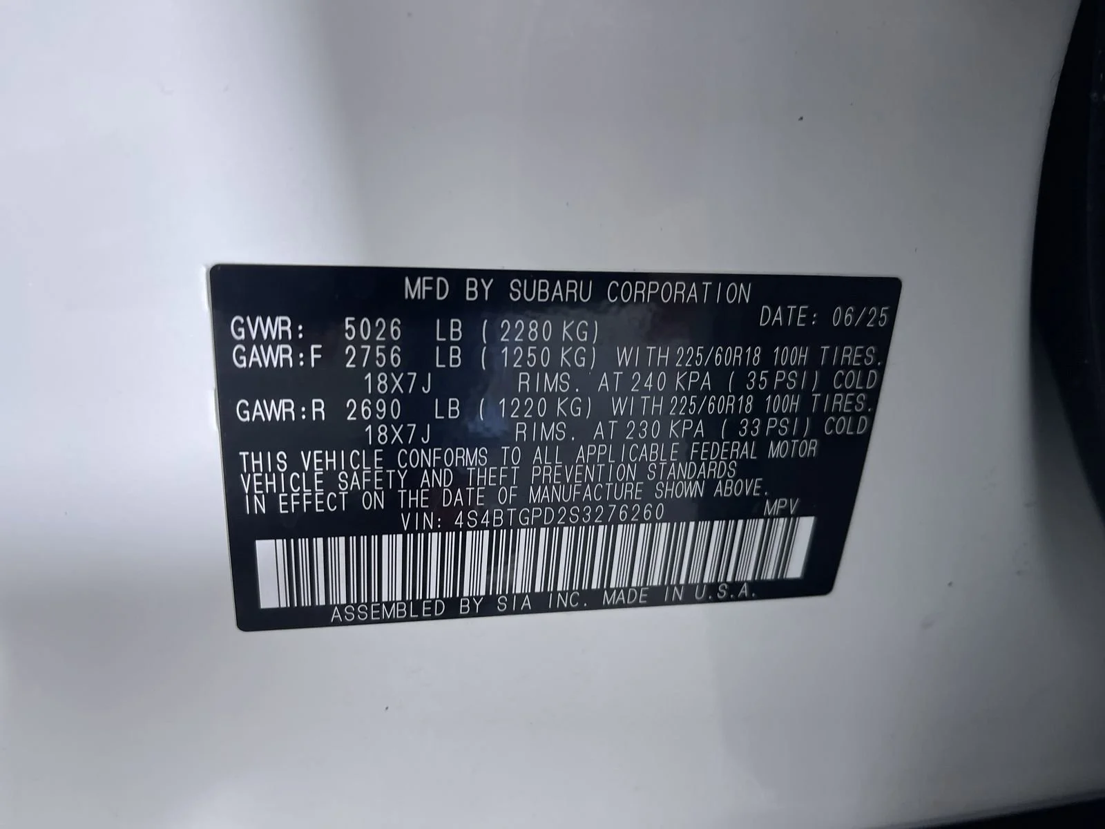 2025 Subaru Outback Touring - Photo 12