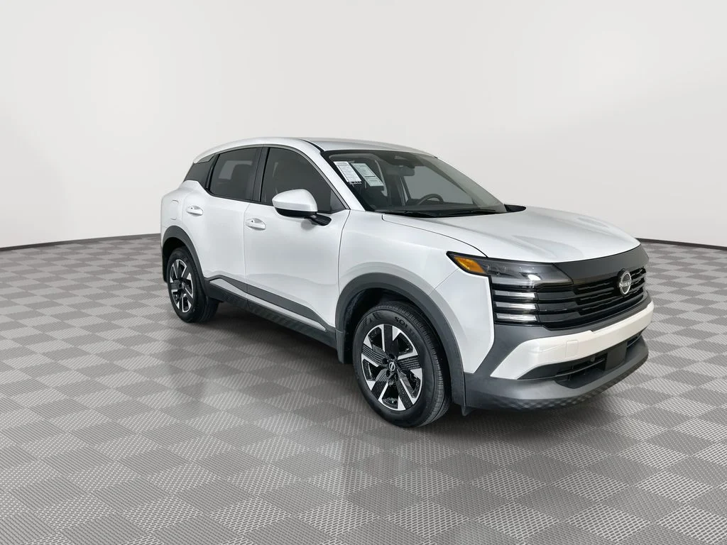 Certified Used 2025 White Nissan SV image 2