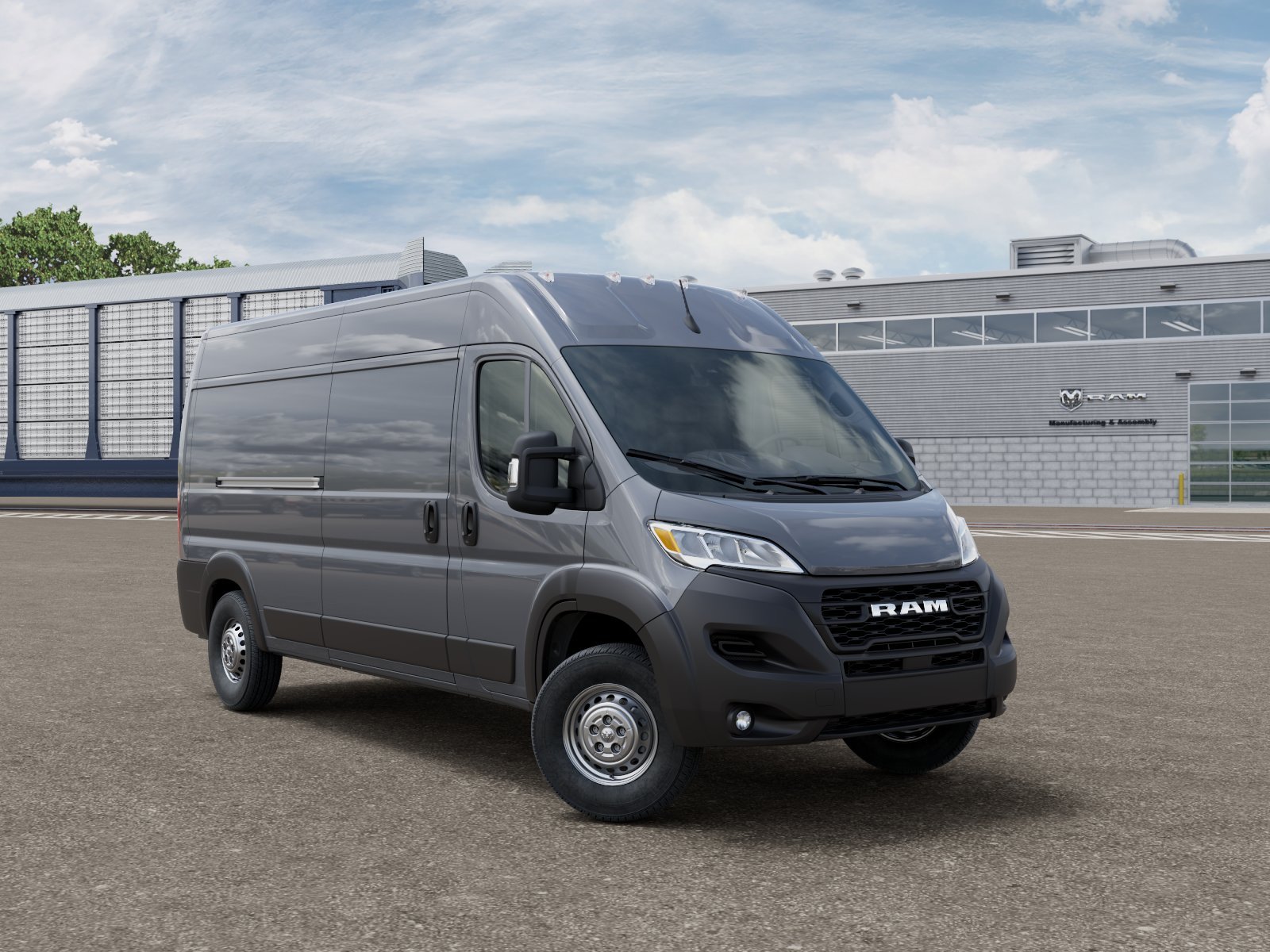 New 2026 Ceramic Gray Clearcoat RAM TRADESMAN image 3