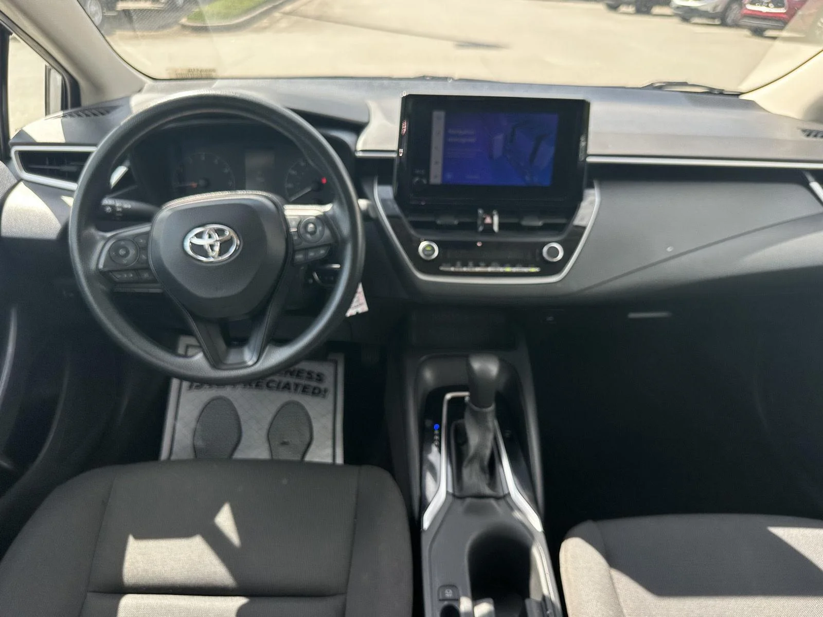 Used 2023 Classic Silver Metallic Toyota LE image 12