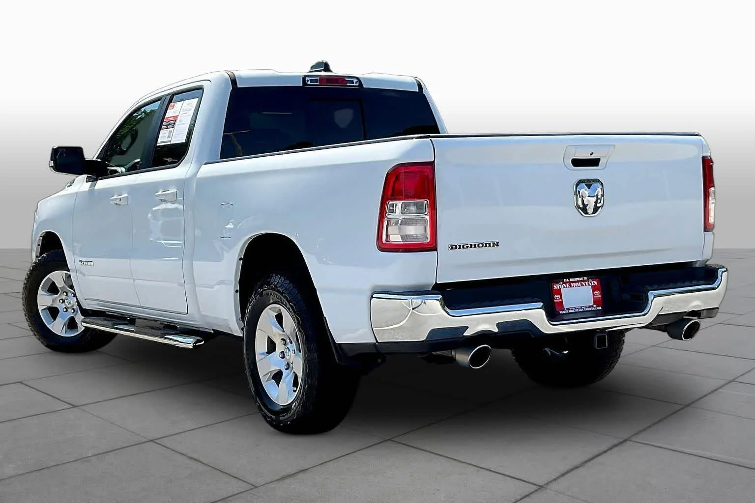 Used 2022 Bright White Clearcoat Ram Big Horn image 12