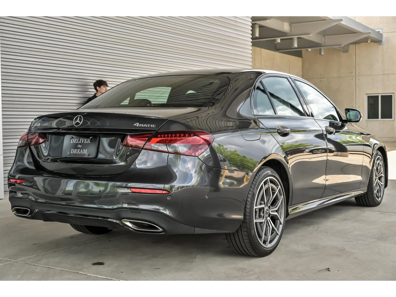 Used 2022 Gray Mercedes-Benz E 350 4MATIC® image 8