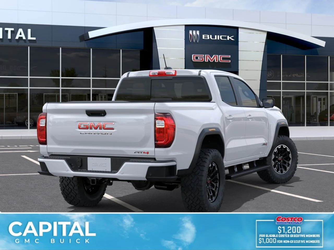 New 2026 Summit White GMC 4WD AT4 image 5