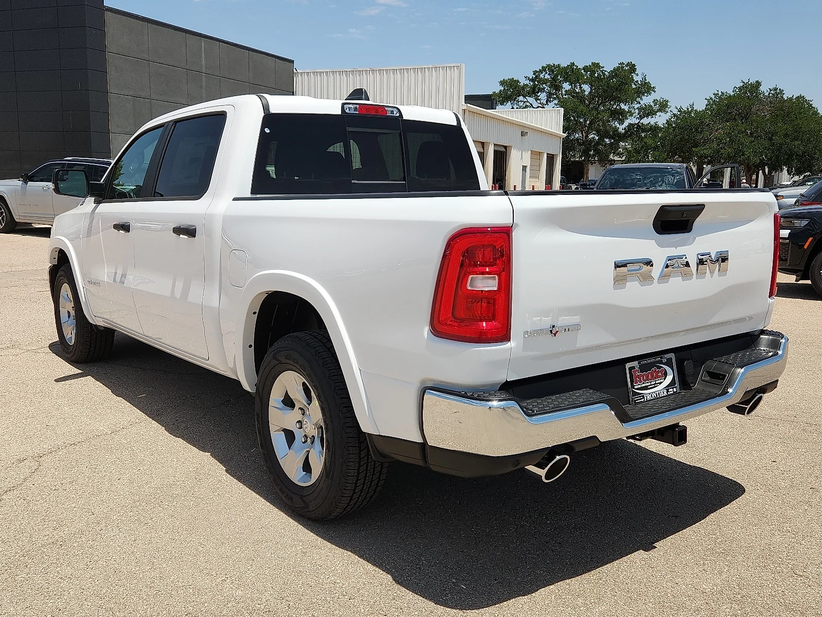 New 2026 Bright White Clear-Coat  Paint Ram LONE STAR CREW CAB 4X2 5