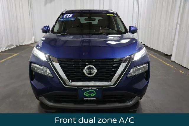 Certified Used 2021 Blue Nissan SV image 7