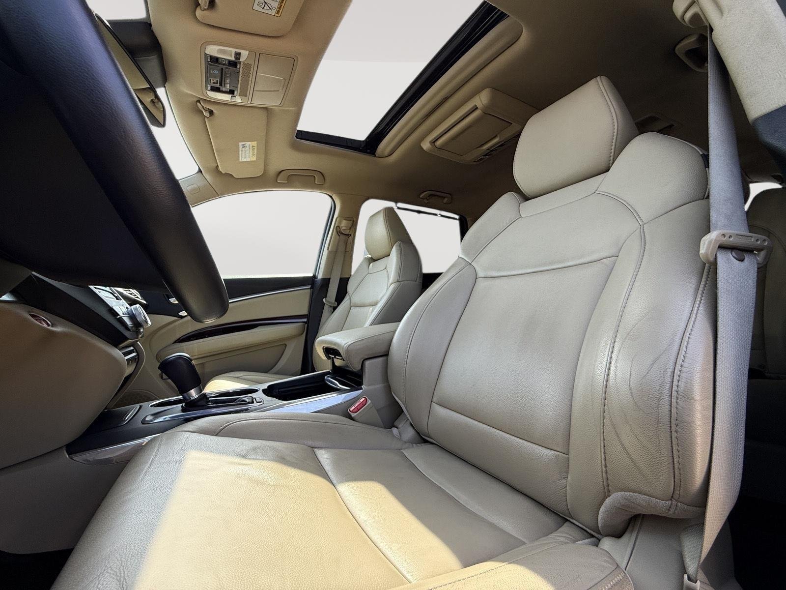 Used 2015 Dark Cherry Pearl Acura Tech/Entertainment Pkg image 10
